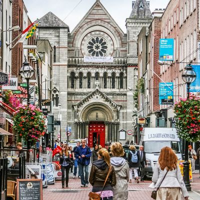 Downtown Dublin Ireland