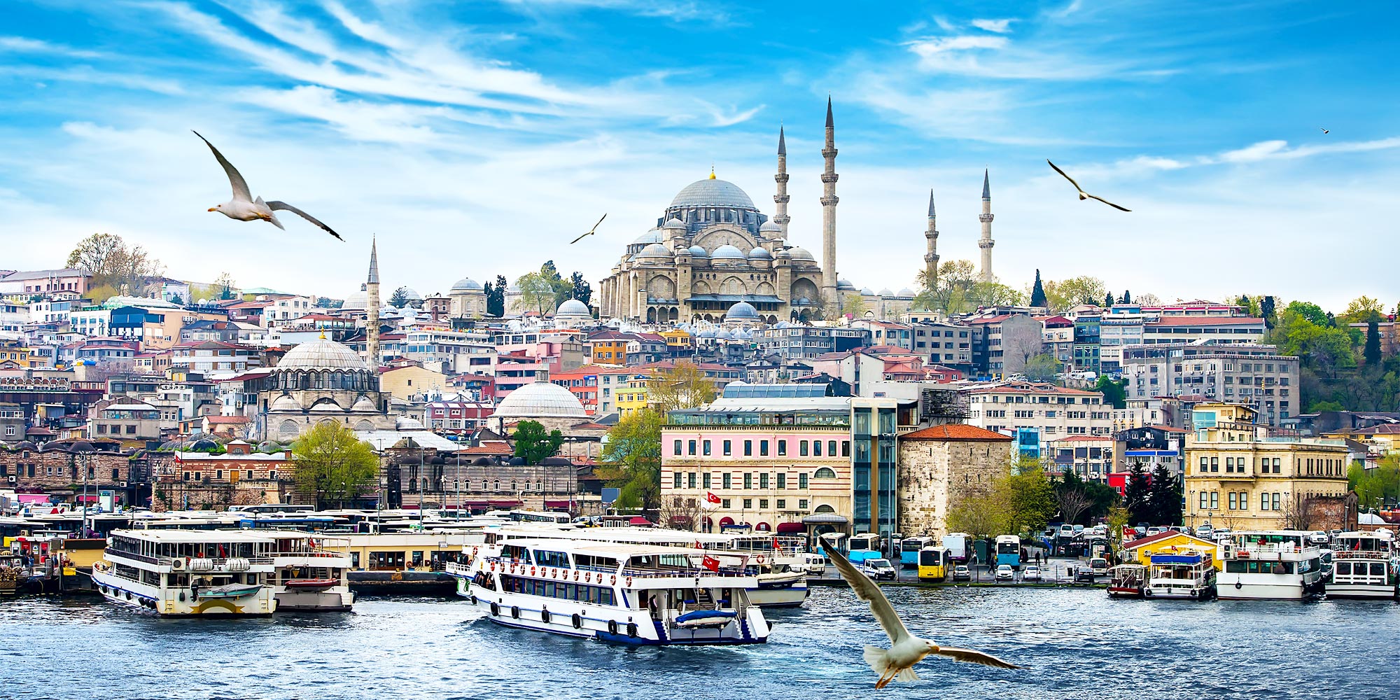Panoramic view of istanbul City