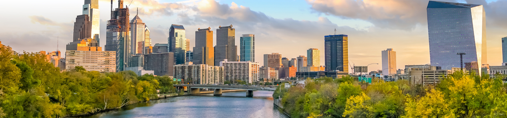 Philadelphia skyline United States of America 