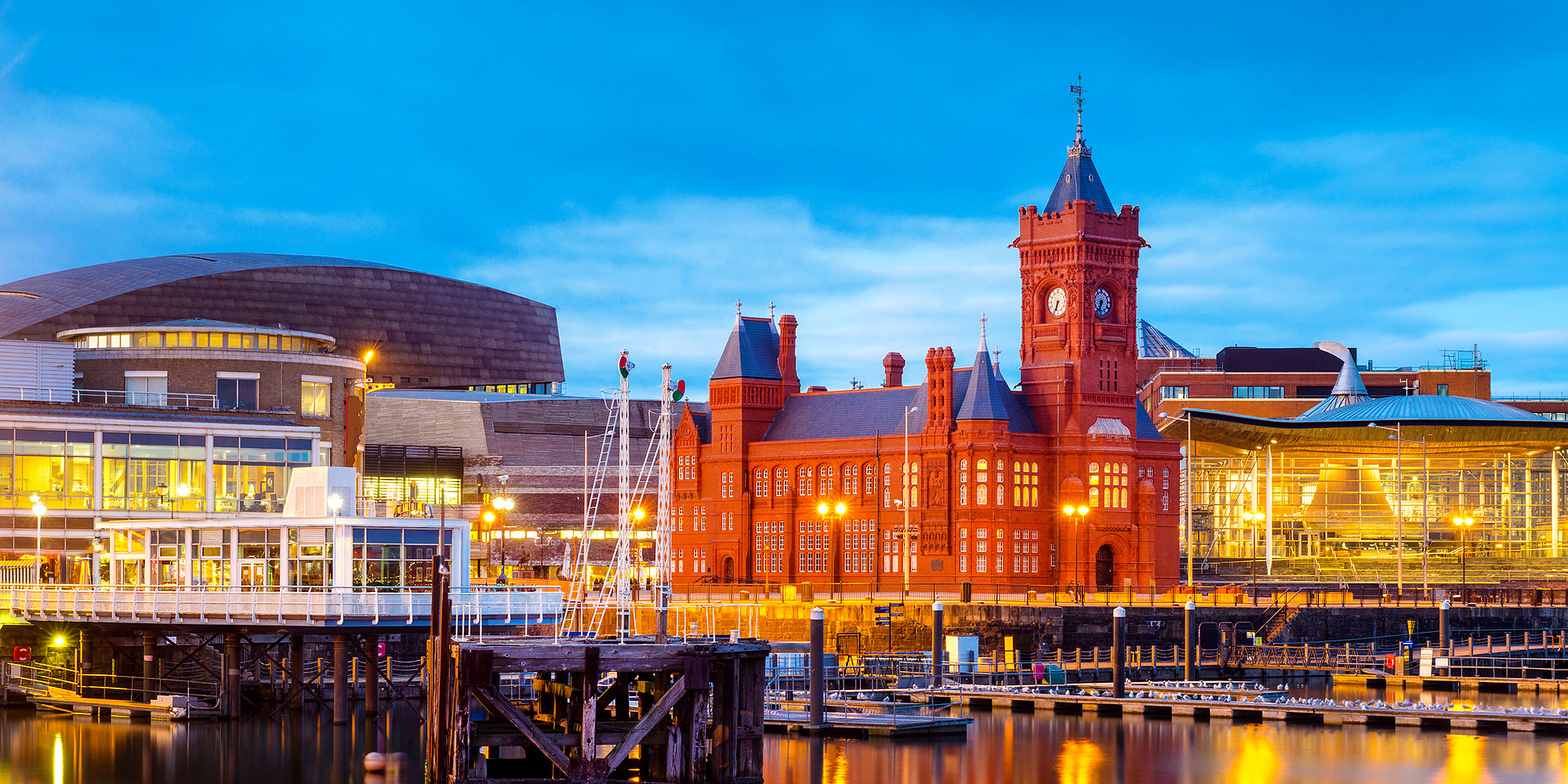 Pierhead Building in Cardiff Bay