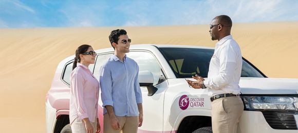 Camel ride in Khor Al Adaid