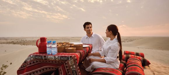 Dinner in the desert with Discover Qatar