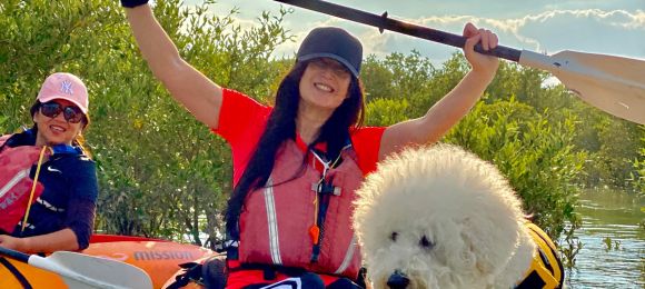 Kayaking at the Mangroves of Qatar