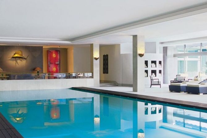 Pool indoor Four Seasons Hotel Ritz, Lisbon Portugal