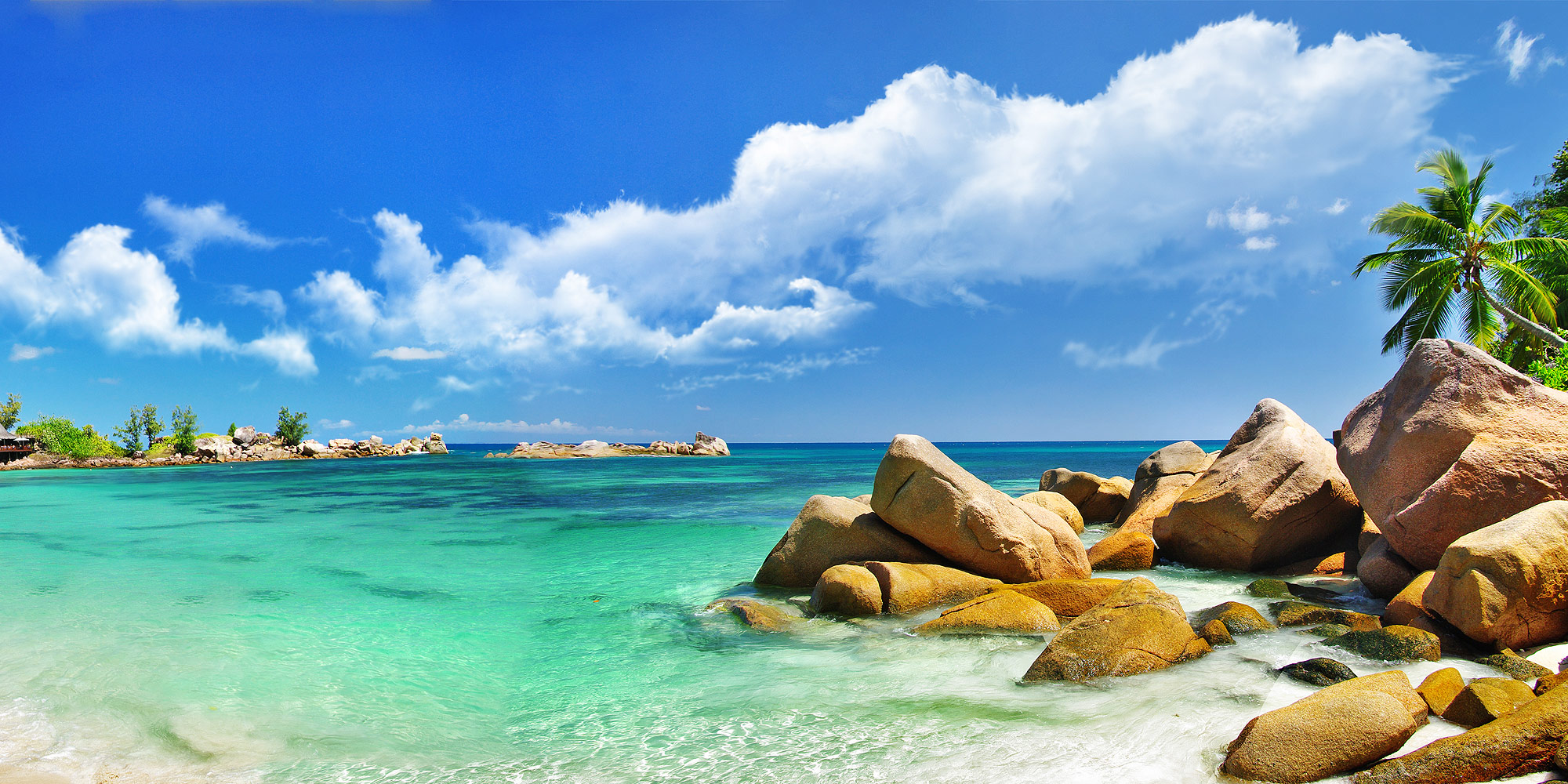  Seychelles holidays - beach crystal water