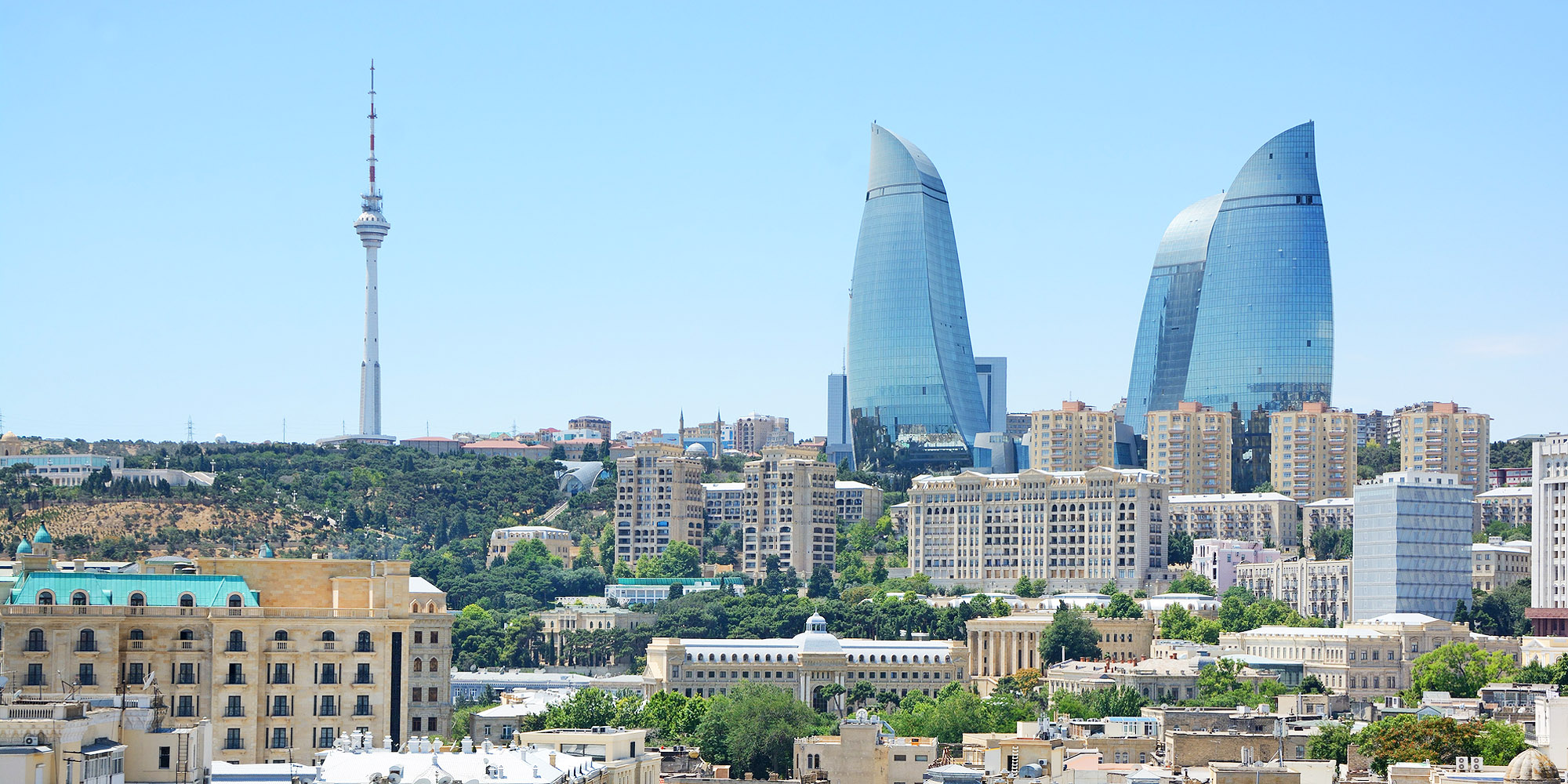 Baku Flame Towers Azerbaijan