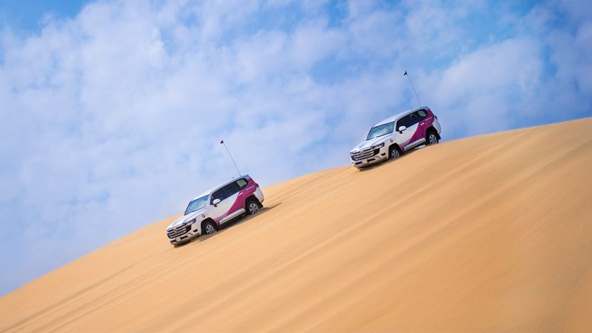 Desert safari experience with Discover Qatar