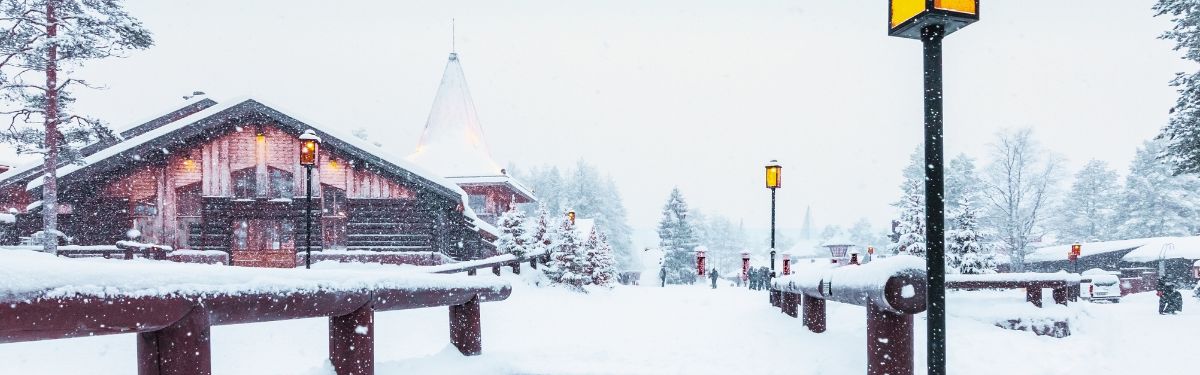 Sleigh ride in the artic circle